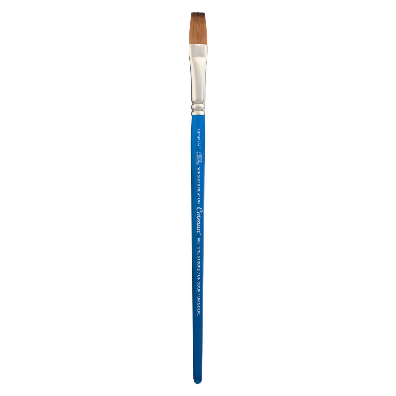 12 Pack: Cotman Watercolour™ Short Handle One Stroke Brush